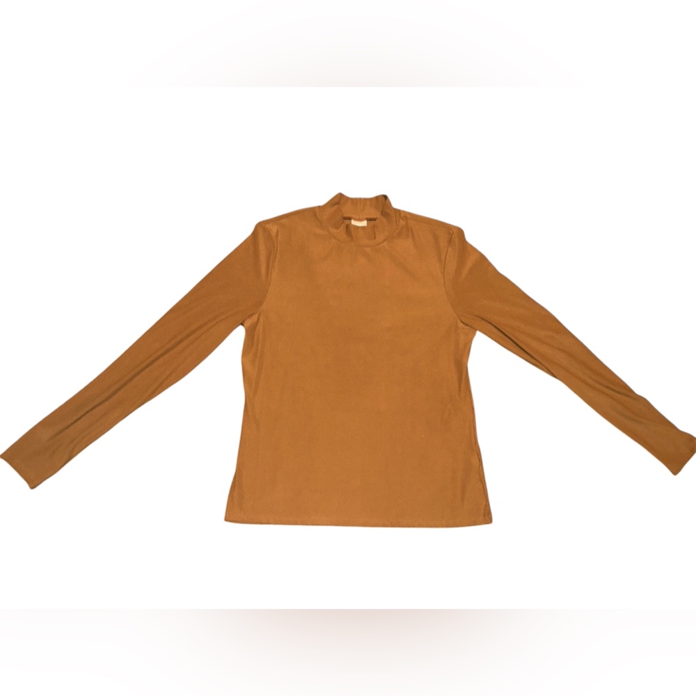 H&M Long Sleeve Mock Neck Top